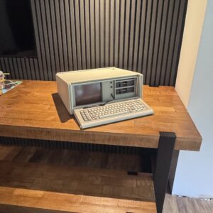 Commodore 64 Beige Commodore 64 computer, a classic vintage 8-bit home computer.