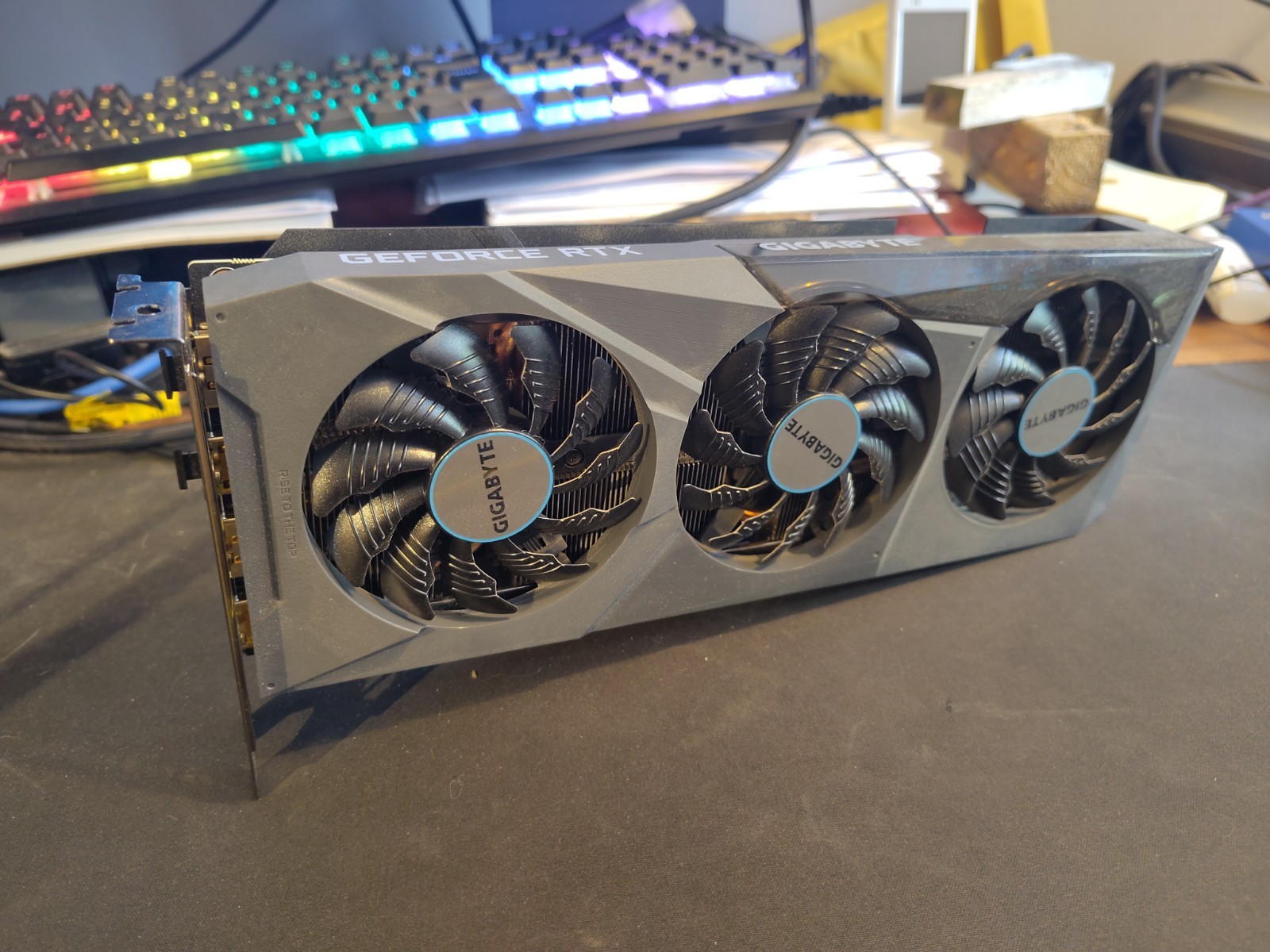 Nvidia GeForce RTX 3070 graphics card for gaming and PC builds.